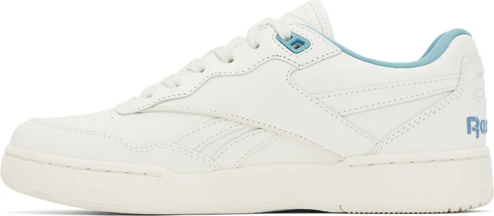 Reebok Classics White BB 4000 II Sneakers - Image 3