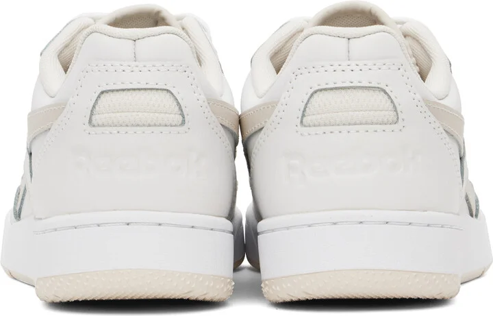 Reebok Classics White & Beige BB 4000 II Sneakers - Image 2