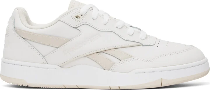 Reebok Classics White & Beige BB 4000 II Sneakers
