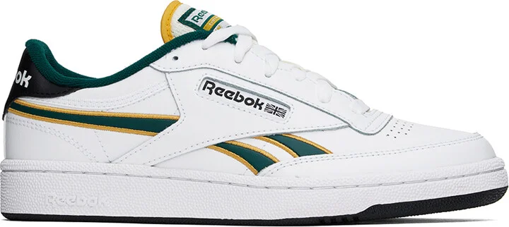 Reebok Classics White & Black Club C Revenge Sneakers
