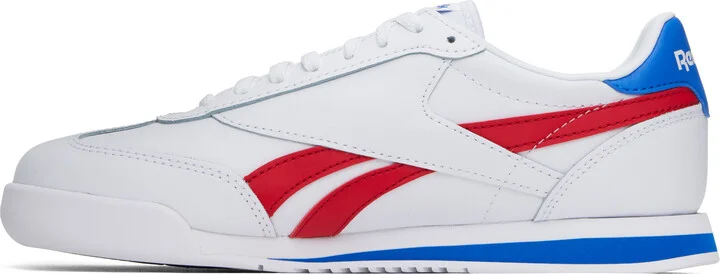 Reebok Classics White & Blue Campio XT Sneakers - Image 3
