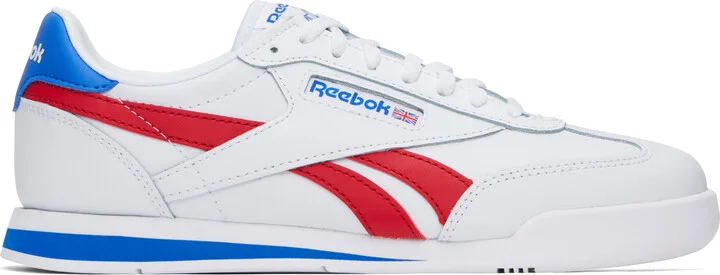 Reebok Classics White & Blue Campio XT Sneakers