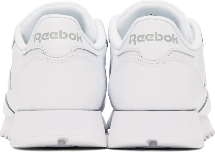 Reebok Classics White Classic Leather Sneakers - Image 2