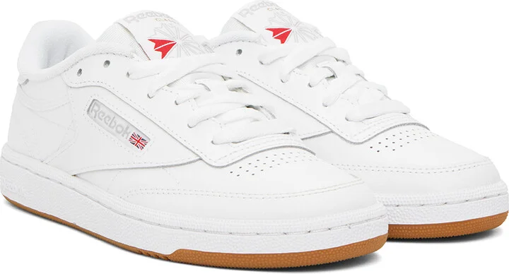 Reebok Classics White Club C 85 Sneakers - Image 4