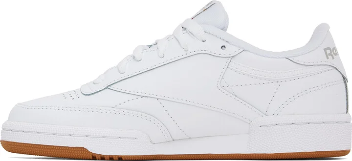 Reebok Classics White Club C 85 Sneakers - Image 3