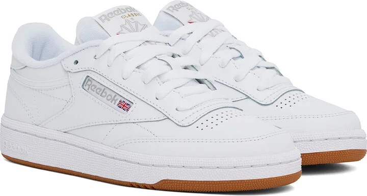 Reebok Classics White Club C 85 Sneakers - Image 4