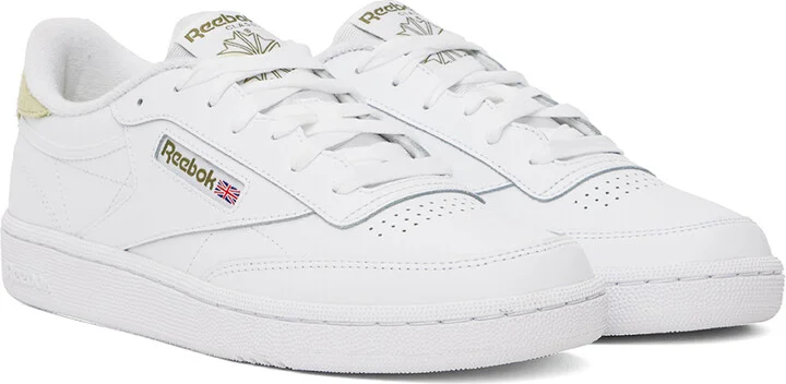 Reebok Classics White Club C 85 Sneakers - Image 4