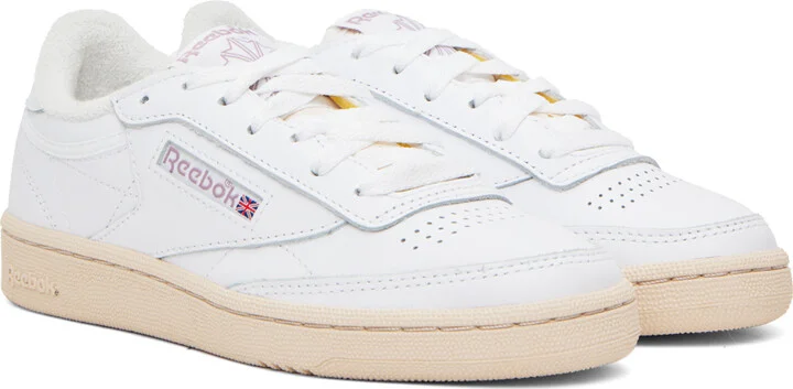Reebok Classics White Club C 85 Sneakers - Image 4