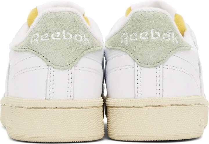 Reebok Classics White Club C 85 Vintage Sneakers - Image 2