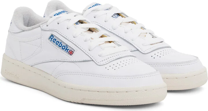 Reebok Classics White Club C 85 Vintage Sneakers - Image 4