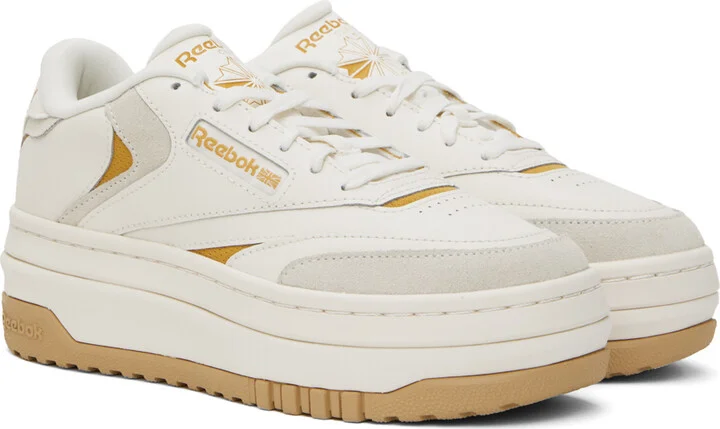Reebok Classics White Club C Extra Sneakers - Image 4
