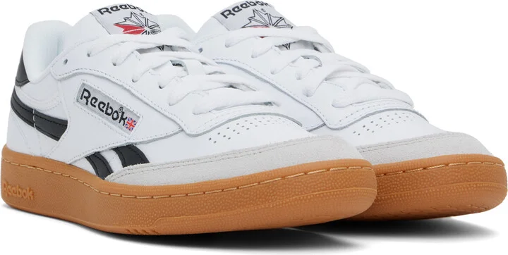 Reebok Classics White Club C Revenge Vintage Sneakers - Image 4