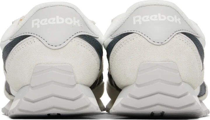 Reebok Classics White & Gray Classic AZ Sneakers - Image 2