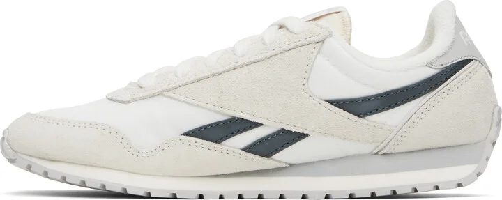 Reebok Classics White & Gray Classic AZ Sneakers - Image 3