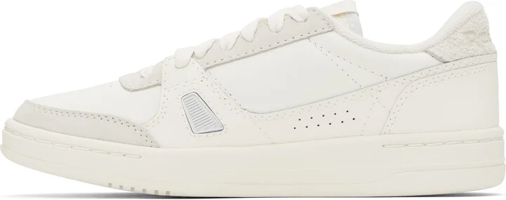 Reebok Classics White & Gray LT Court Sneakers - Image 3