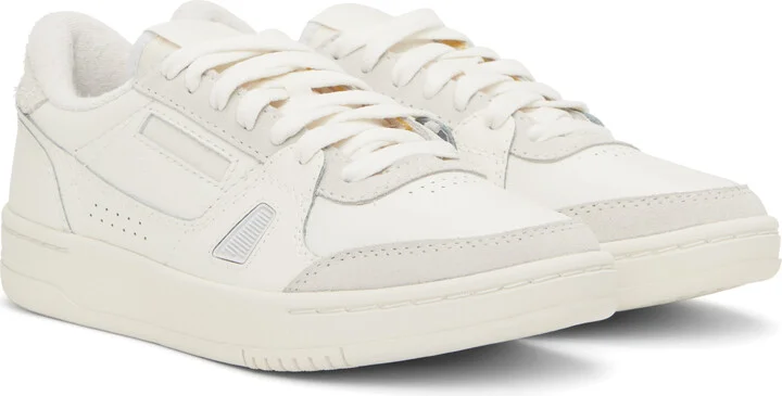 Reebok Classics White & Gray LT Court Sneakers - Image 4