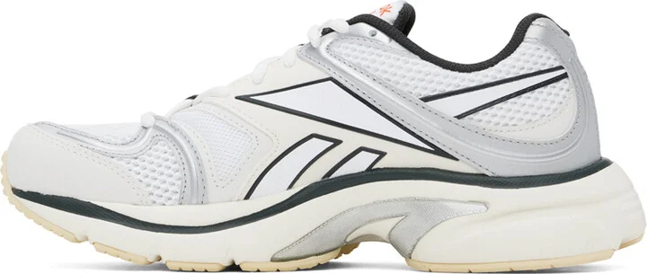 Reebok Classics White Premier Road Plus VI Sneakers - Image 3