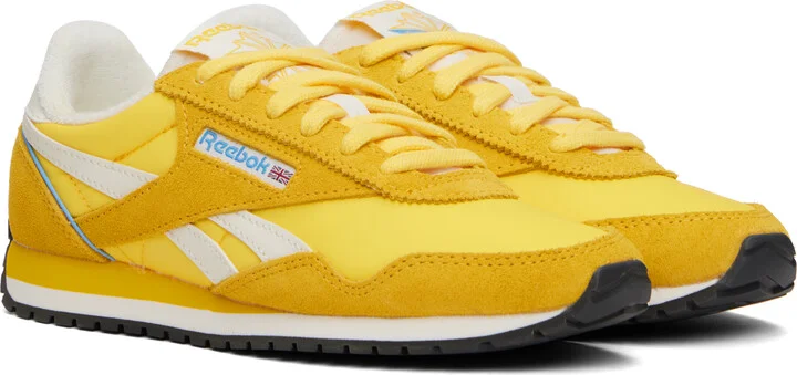 Reebok Classics Yellow Classic AZ Sneakers - Image 4