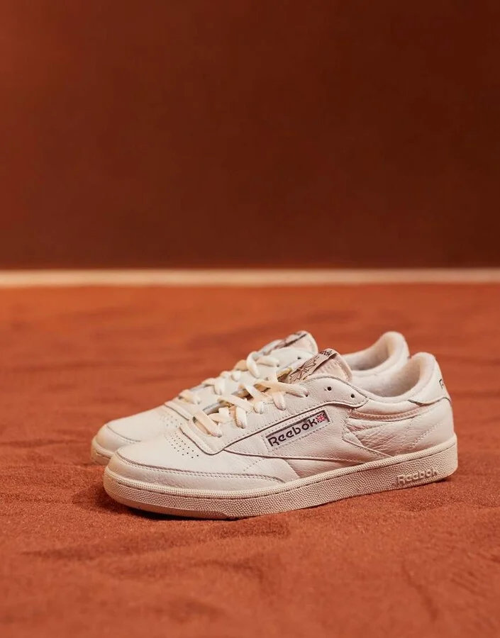 Reebok Club C 85 Vintage sneaker in off white - Image 3