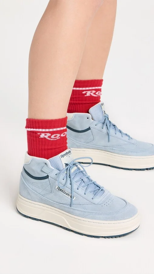 Reebok Club C Double Geo Mid Sneakers - Image 2