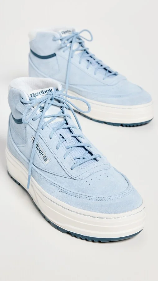 Reebok Club C Double Geo Mid Sneakers - Image 3