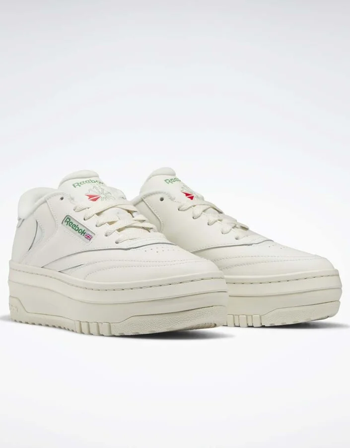 Reebok club C extra sneakers in chalk - Image 3