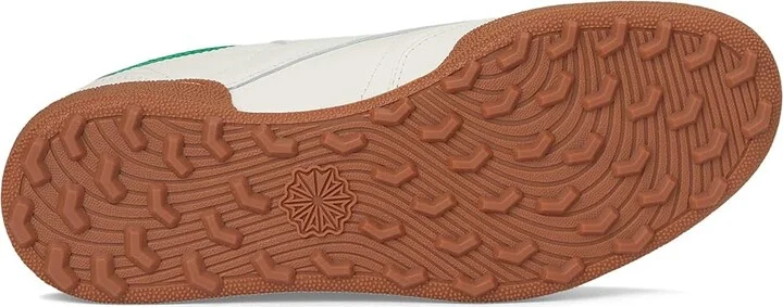 Reebok Club C Golf Men's Shoes Chalk/Classic Green : 8 D - Medium, Textile - Image 3