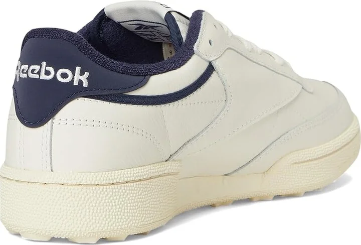 Reebok Club C Golf Men's Shoes Chalk/Vintage Chalk/Vector Navy : 7 D - Medium, Textile - Image 4