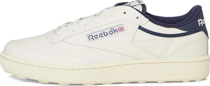 Reebok Club C Golf Men's Shoes Chalk/Vintage Chalk/Vector Navy : 7 D - Medium, Textile - Image 6
