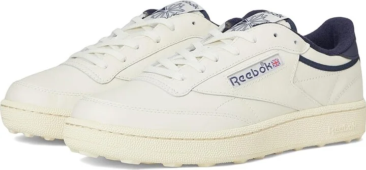Reebok Club C Golf Men's Shoes Chalk/Vintage Chalk/Vector Navy : 7 D - Medium, Textile