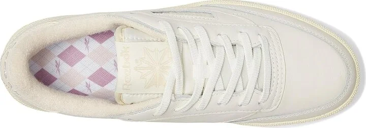 Reebok Club C Golf Women's Golf Shoes Chalk/Vintage Chalk/Tapioca : 10.5 B - Medium, Textile - Image 2