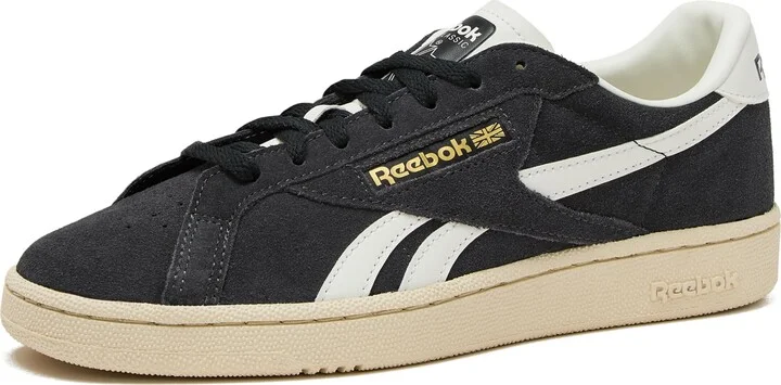 Reebok Club C Grounds UK Vintage Sneakers for Men - Casual Tennis Mens Shoes Size 7 to 13