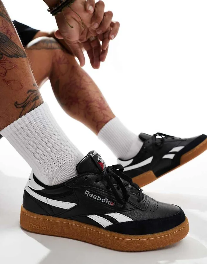 Reebok club C revenge vintage sneakers in black