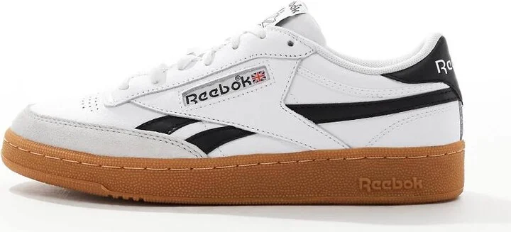 Reebok club C vintage revenge sneakers in white - Image 2