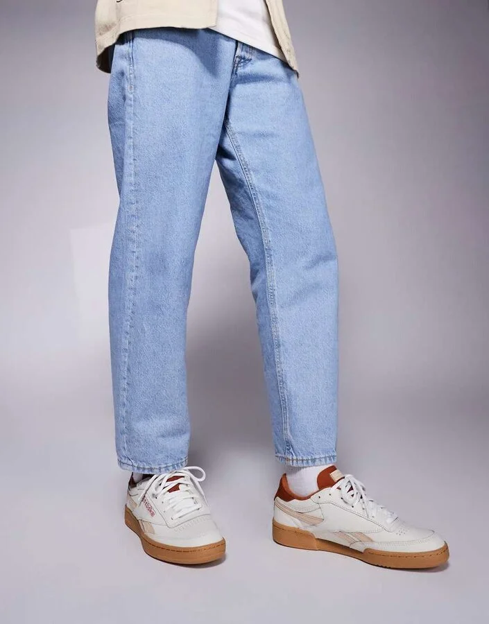 Reebok club C vintage revenge sneakers in white - Image 4