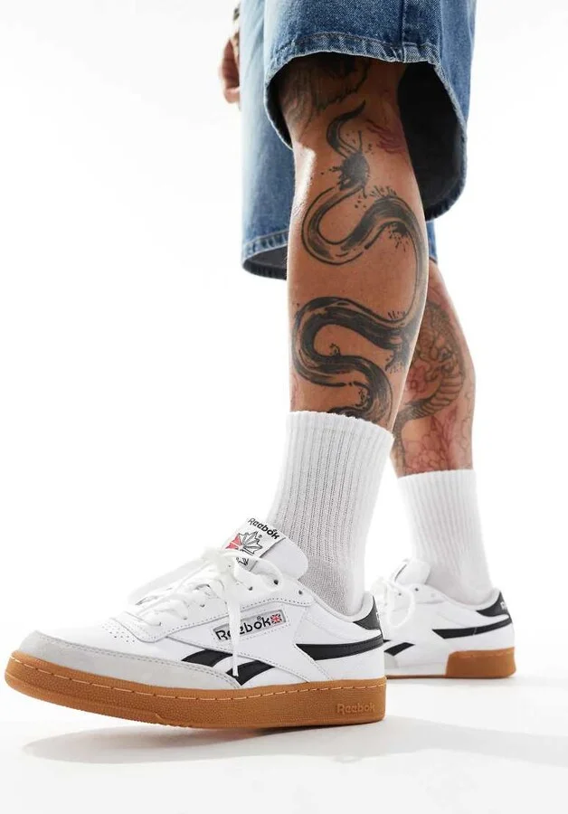 Reebok club C vintage revenge sneakers in white