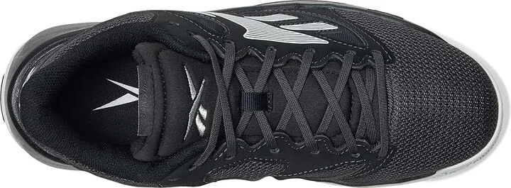 Reebok Engine LT Basketball Shoes Black/Washed Black/Barely Grey : Men's 11.5 - Women's 13 Medium, Textile - Image 2
