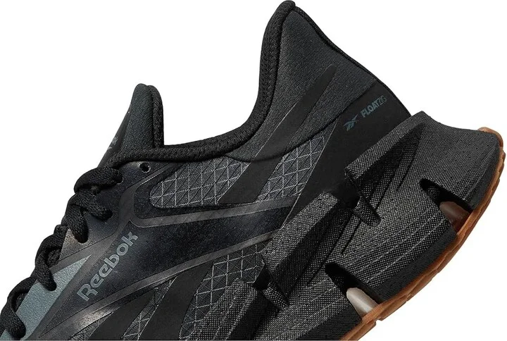 Reebok Floatzig 1 Men's Running Shoes Black/Grey/Gum : 11.5 D - Medium, Textile - Image 4