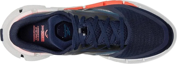 Reebok Floatzig 1 Men's Running Shoes Vector Navy/Escape Blue/Supercharged Coral : 8.5 D - Medium, Textile - Image 2
