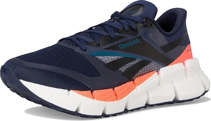 Reebok Floatzig 1 Men's Running Shoes Vector Navy/Escape Blue/Supercharged Coral : 8.5 D - Medium, Textile - Image 5