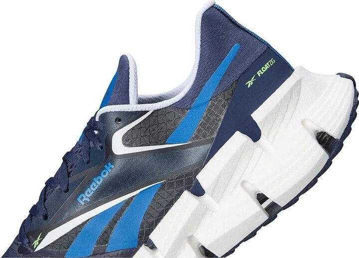 Reebok Floatzig 1 Men's Running Shoes Vector Navy/Twilight Blue/White : 9.5 D - Medium, Textile - Image 7