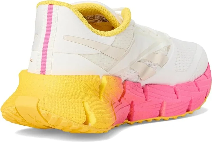 Reebok Floatzig 1 Women's Running Shoes Chalk/Sand/Atomic Pink : 10.5 M, Textile - Image 4