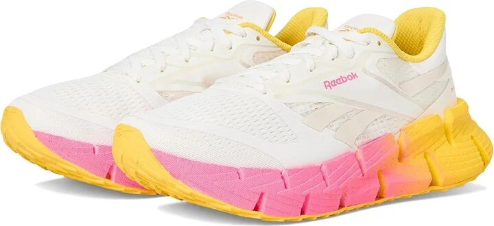 Reebok Floatzig 1 Women's Running Shoes Chalk/Sand/Atomic Pink : 10.5 M, Textile