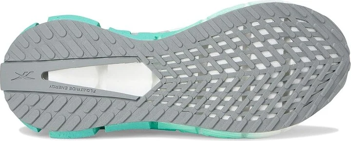 Reebok Floatzig 1 Women's Running Shoes Grey /AI Aqua/White : 8 M, Rubber - Image 3