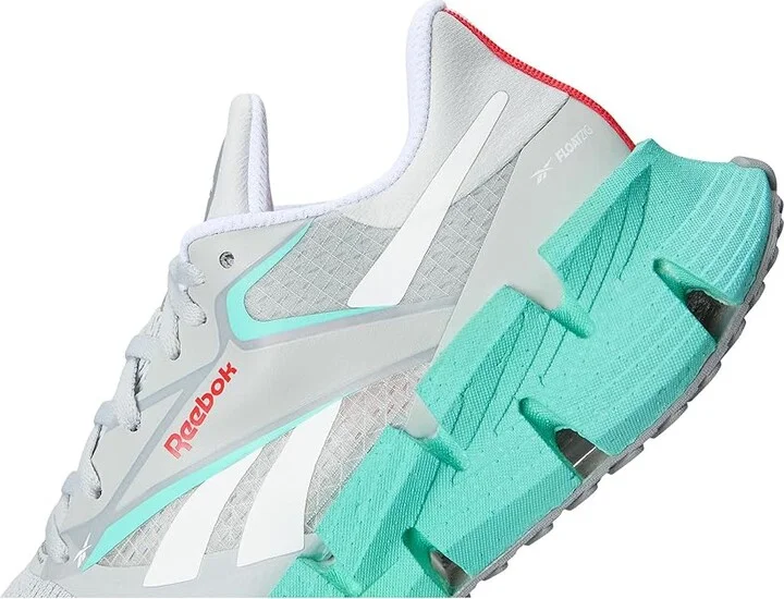 Reebok Floatzig 1 Women's Running Shoes Grey /AI Aqua/White : 8 M, Rubber - Image 7