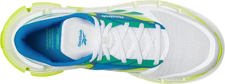 Reebok Floatzig 1 Women's Running Shoes White/Unleashed Green/Digital Lime : 5.5 M, Rubber - Image 2