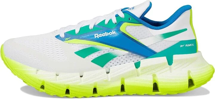 Reebok Floatzig 1 Women's Running Shoes White/Unleashed Green/Digital Lime : 5.5 M, Rubber - Image 5