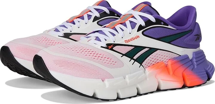 Reebok Floatzig 2 Men's Shoes White/Royal Purple/Flash Orange : 8.5 D - Medium, Textile