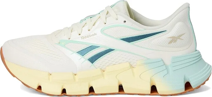 Reebok Floatzig 2 Women's Shoes Chalk/Yellow Haze/Glitch Aqua : 12 B - Medium, Textile - Image 6