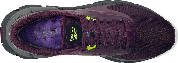 Reebok Floatzig Symmetros Women's Running Shoes Midnight Plum/Grey/Grey : 5.5 B - Medium, Rubber - Image 2